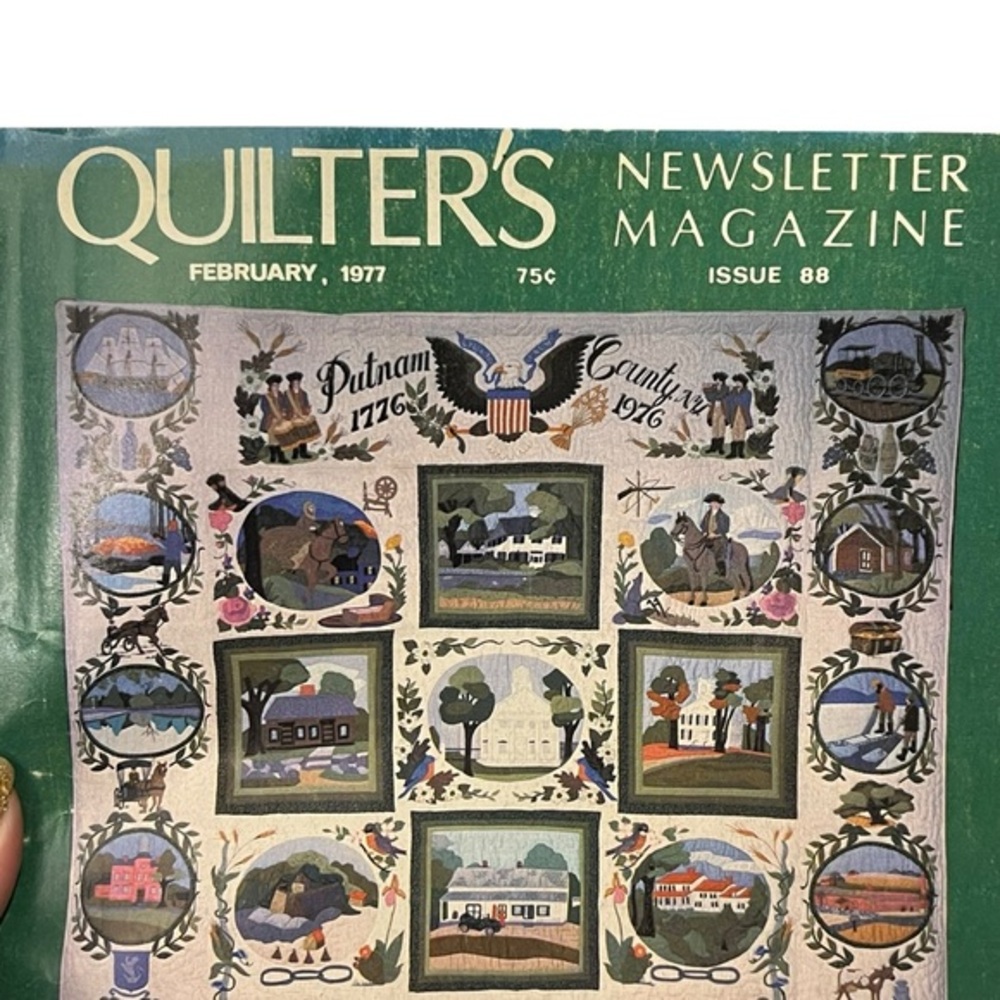 Quilter's Newsletter Magazine Lot of 5 Issues 1977 VINTAGE Fun Patterns! - Picture 9 of 12